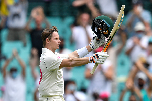 Steve Smith became the second-fastest to 27 Test centuries | Getty