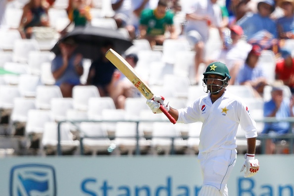 Sarfaraz Ahmed scored 50 but failed to secure the first innings lead for Pakistan in Johannesburg | Getty