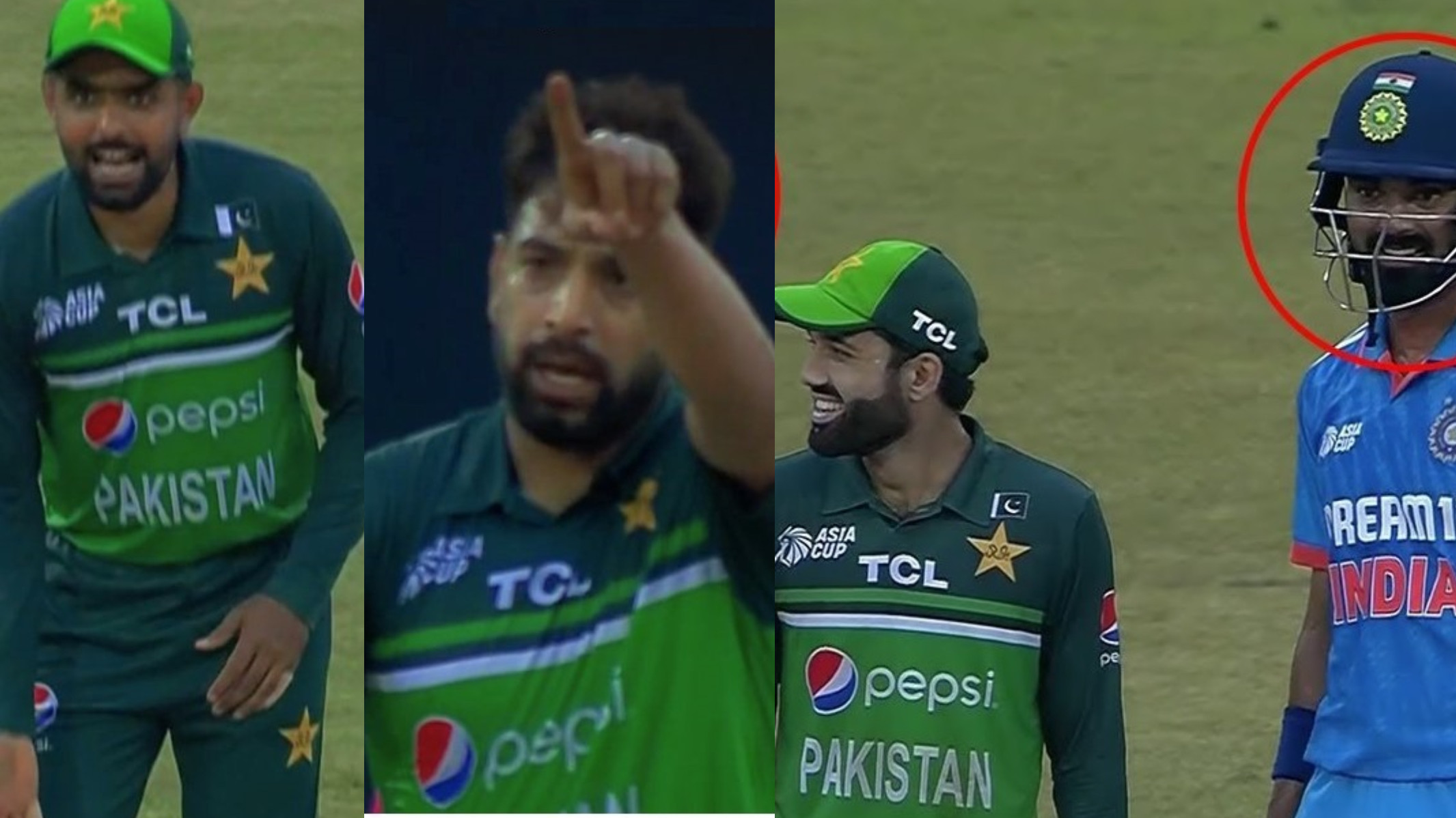 Asia Cup 2023: WATCH- Babar scolds Haris for asking to take DRS; Rizwan, Rahul react in amusement