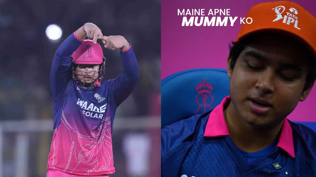 IPL 2026: WATCH- “Ye mein apni mummy ko dedicate kiya”- Vaibhav Sooryavanshi on his ‘A’ celebration in RR v LSG game