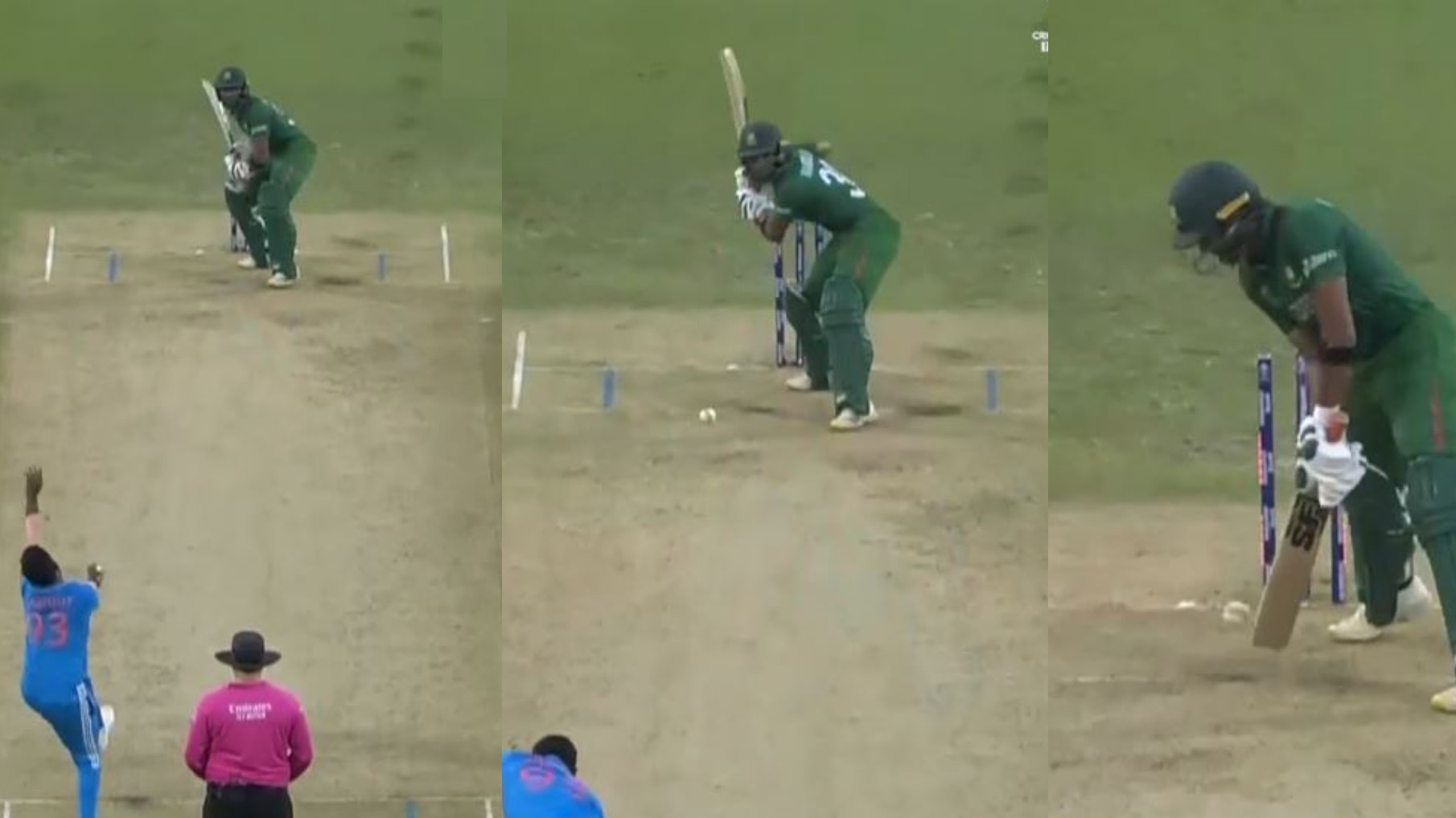 CWC 2023: WATCH- Jasprit Bumrah bowls the perfect yorker right at the ...