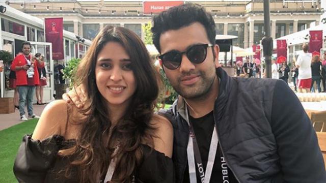 Rohit Sharma with wife Ritika Sajdeh | Instagram