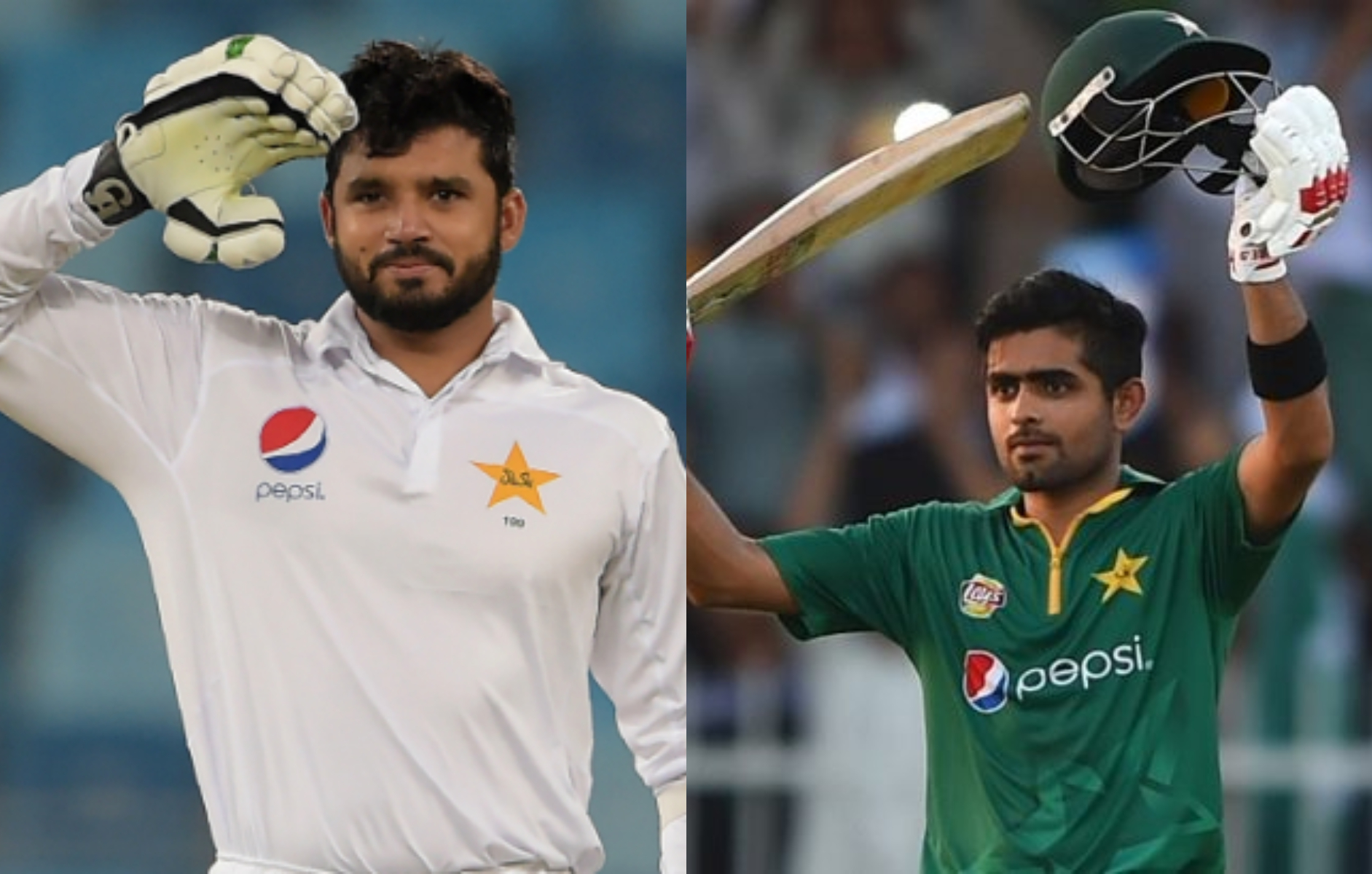 Azhar Ali will captain in Tests, while Babar Azam will lead in T20Is
