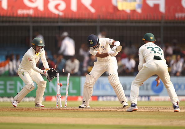 Australian spinners ran through the Indian batting line-up in Indore | Getty