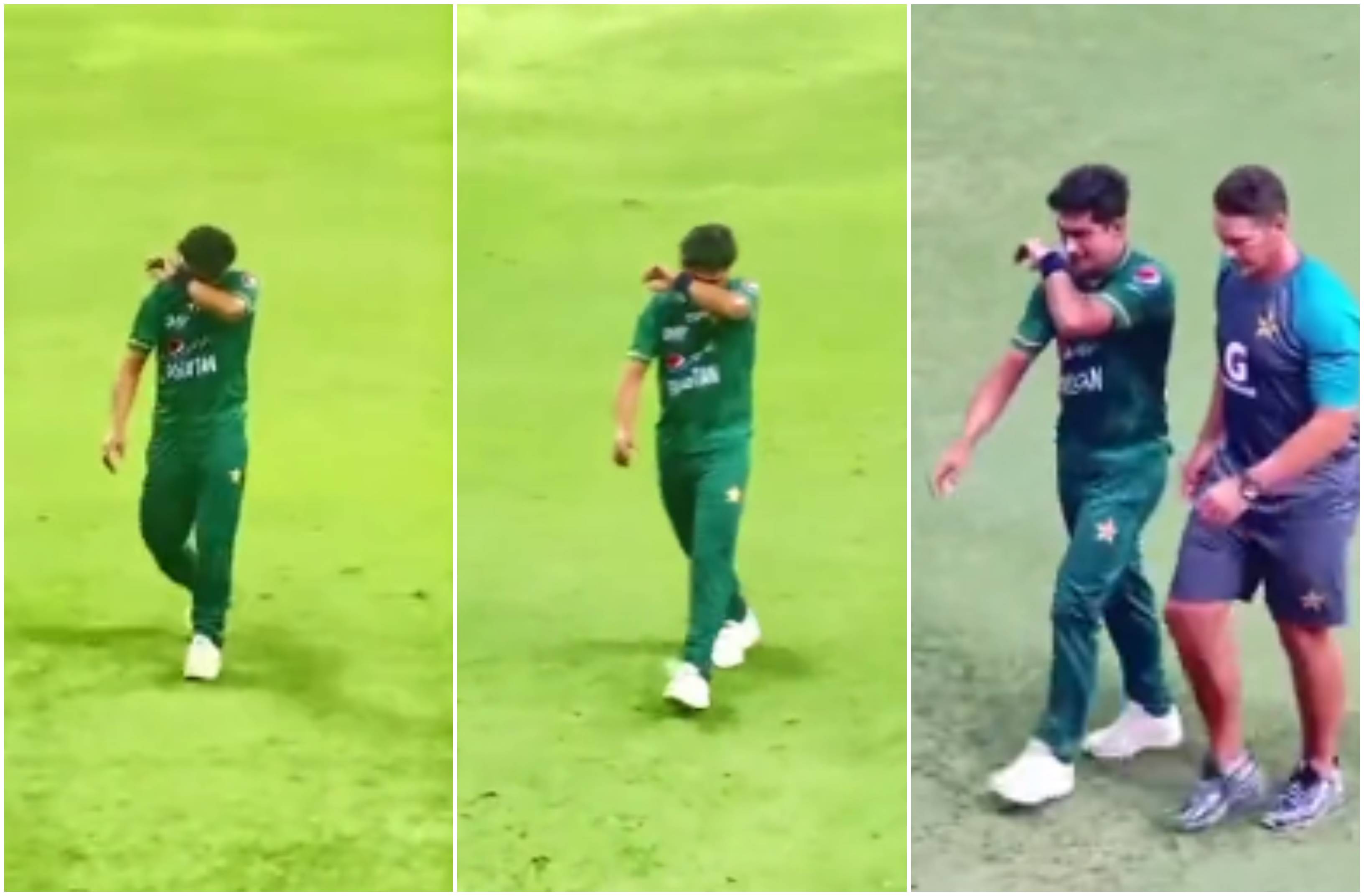 Asia Cup 2022 Watch Naseem Shah Cries While Walking Back To Dugout After Completing His Quota