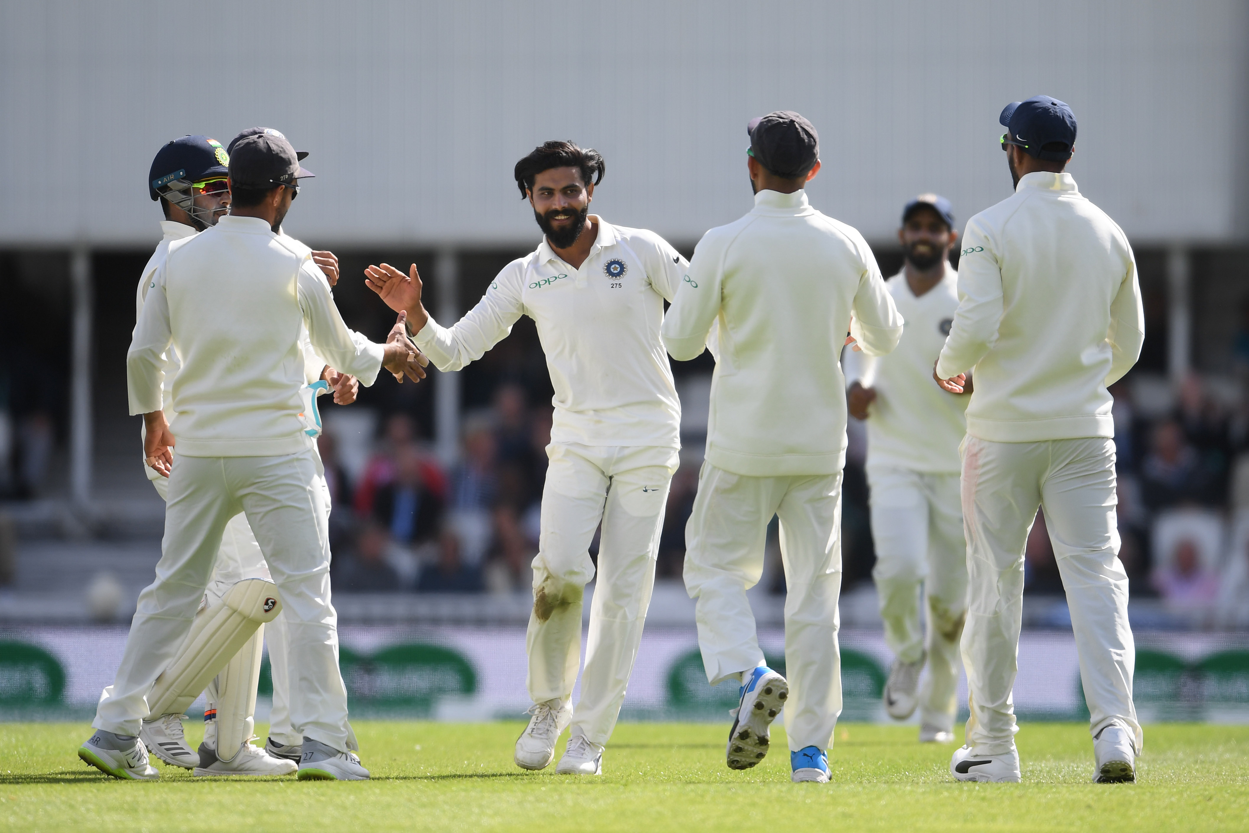 Jadeja played at the Oval in England and picked up 7 wickets in the match | Getty 