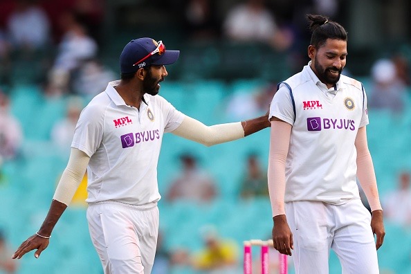 Jasprit Bumrah and Mohammad Siraj were racially abused by SCG crowd | Getty