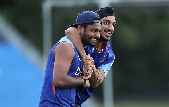 Sanju Samson and Arshdeep Singh might come into the India XI for 2nd T20I | Getty