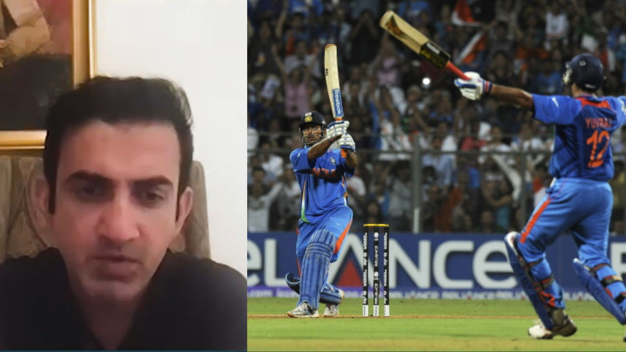 WATCH- “Do we celebrate Yuvraj Singh enough”- Gambhir says Dhoni’s 91* in 2011 World Cup final revered too much