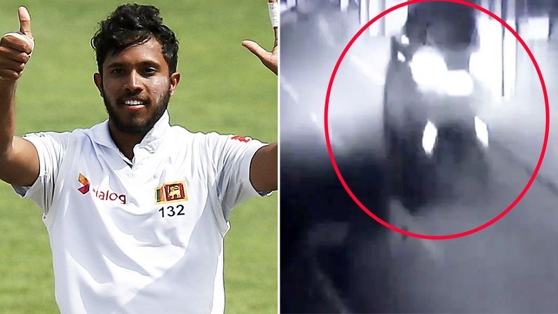 WATCH: CCTV footage of Kusal Mendis' car accident which caused death of a 64-year-old man released