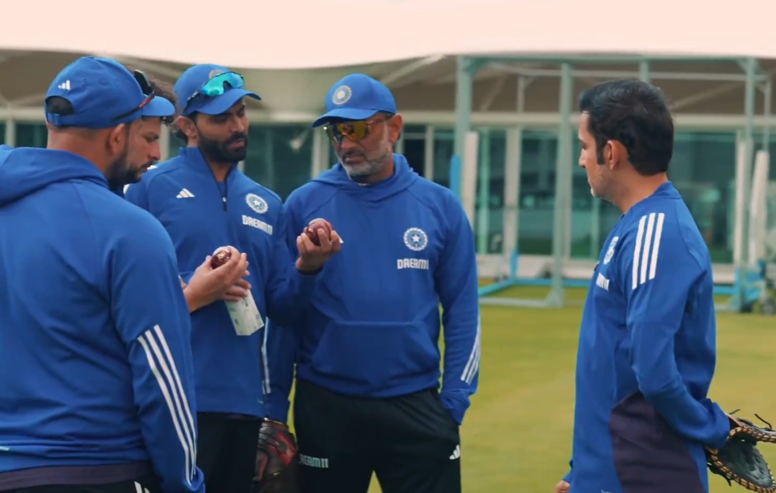 Gautam Gambhir keeping an eye on proceedings | BCCI X