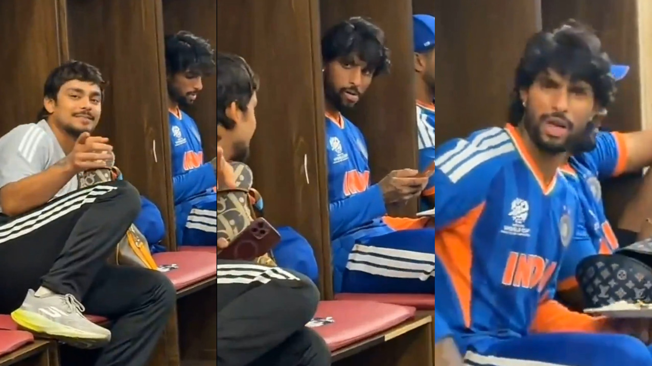 T20 World Cup 2026: WATCH- Tilak Varma gets teased by Arshdeep Singh in funny dressing room banter as Ishan Kishan enjoys