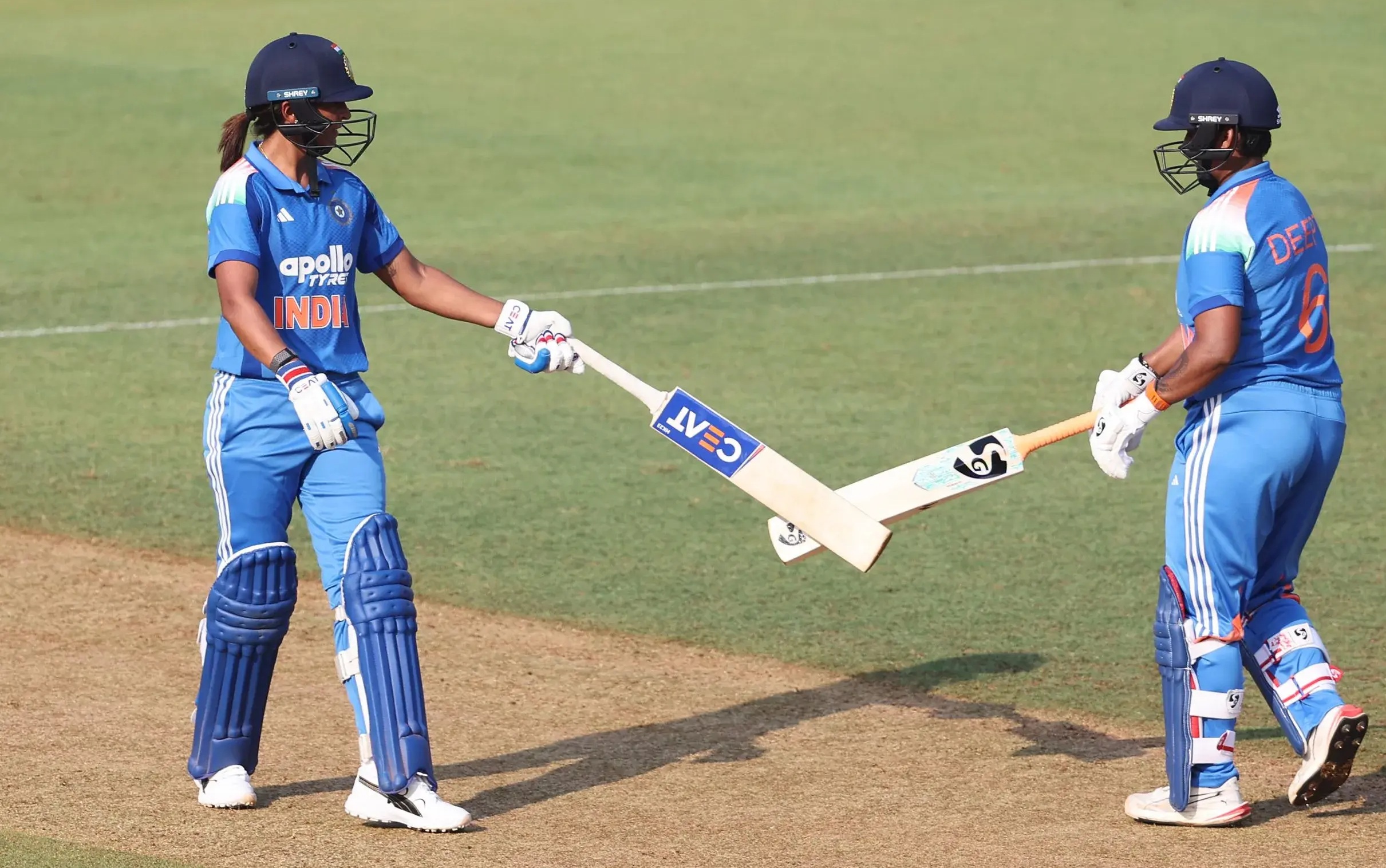 Harmanpreet Kaur and Deepti Sharma | BCCI