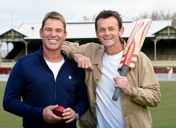 Shane Warne and Adam Gilchrist | Getty Images