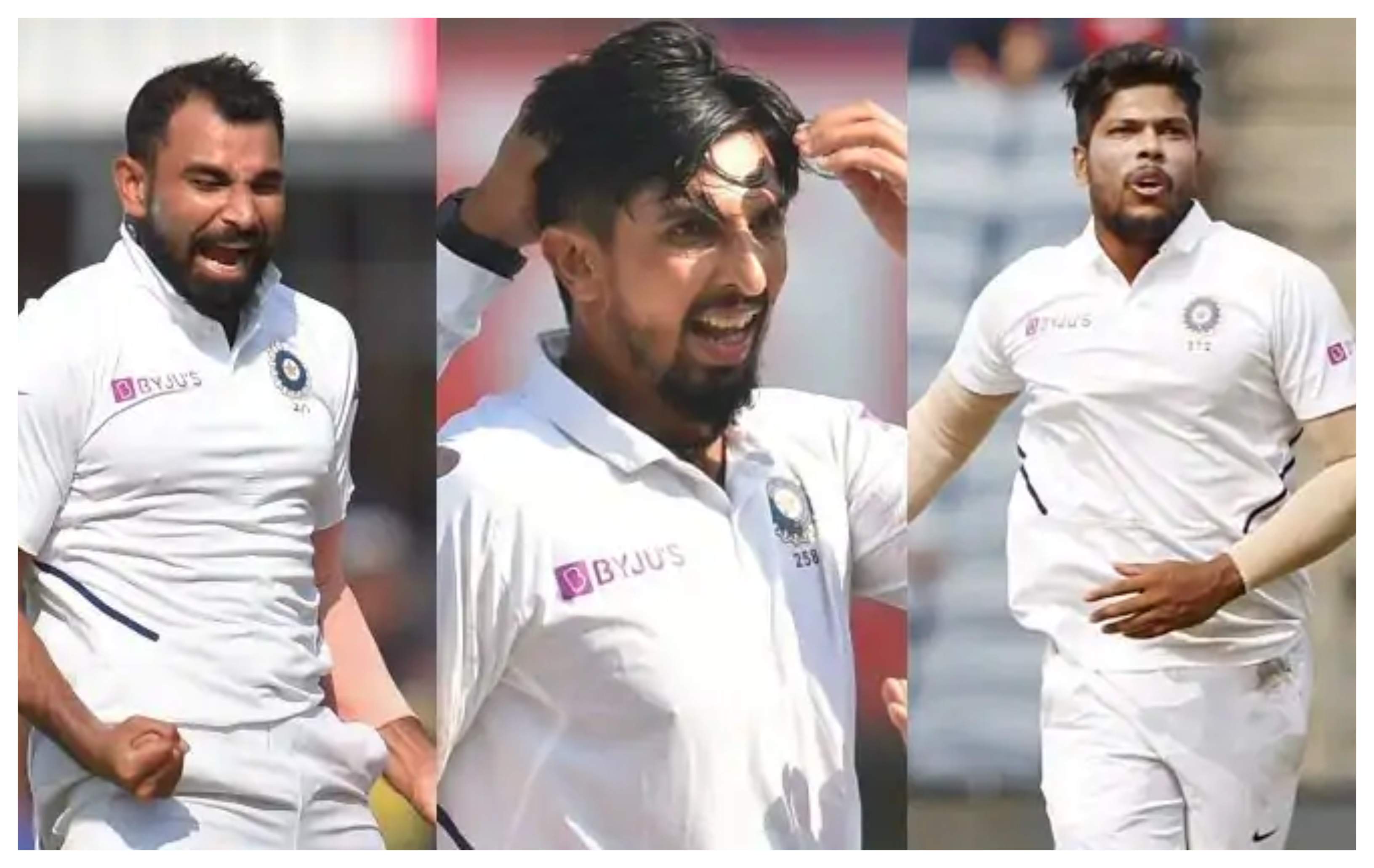Shami, Ishant and Umesh wreaked havoc on Bangladeshi batting line-up in the first Test | Twitter