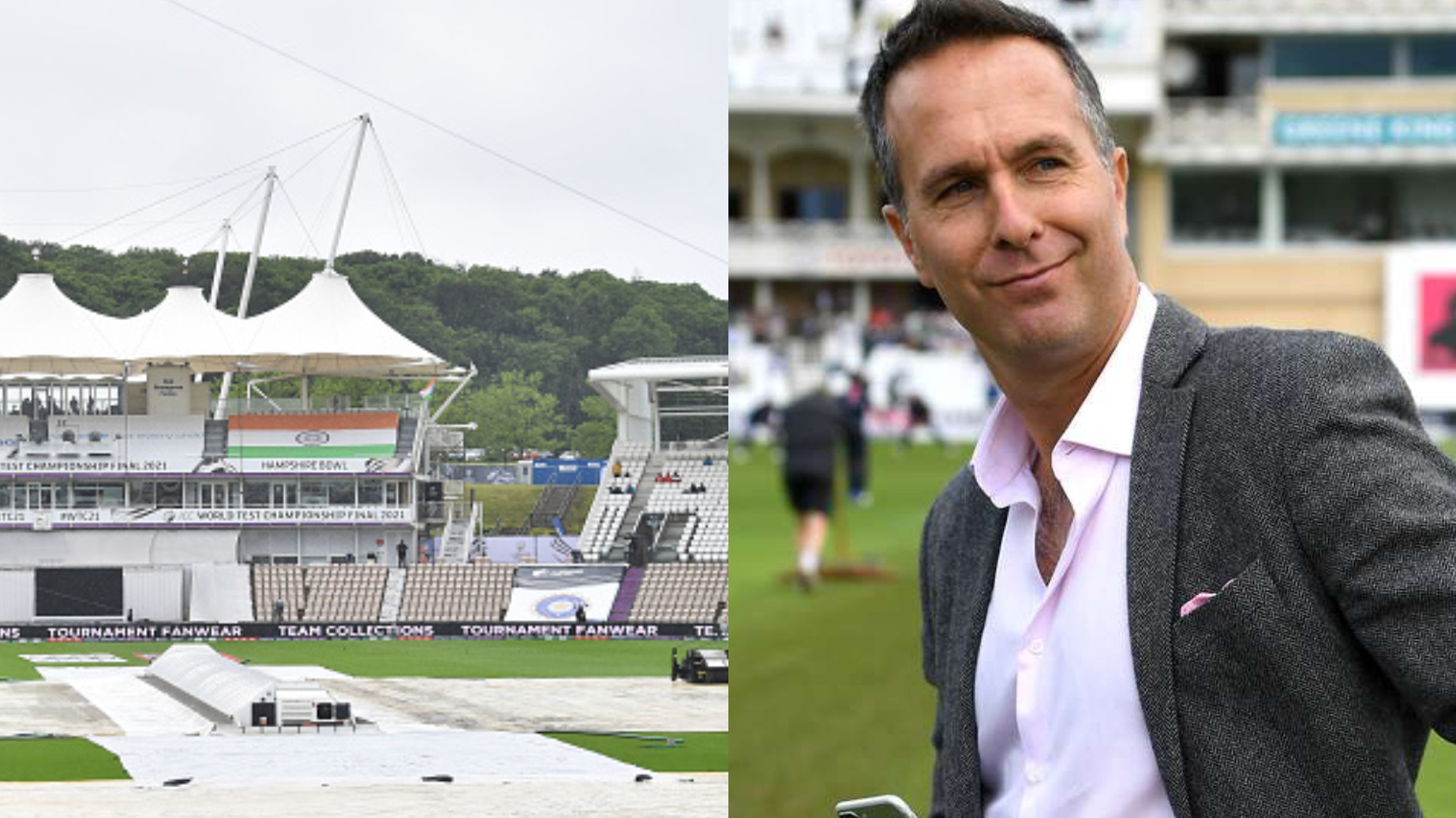 WTC 2021 Final: India saved by weather in Southampton- tweets Michael Vaughan; Team India fans reply