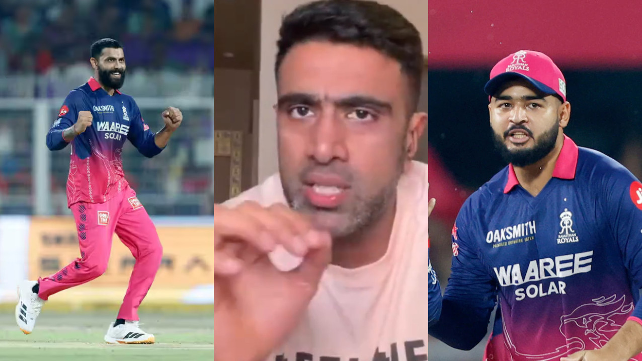 IPL 2026: WATCH- “You felt Jaddu won't be able to”- Ashwin chastises RR skipper Riyan Parag for not trusting veteran bowler