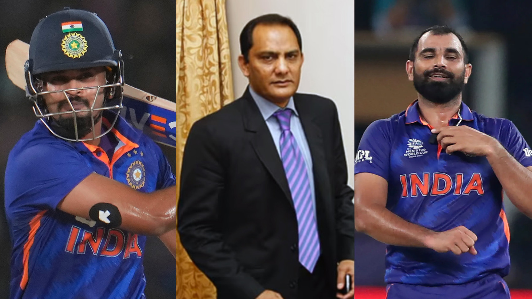 T20 World Cup 2022: Mohammed Azharuddin surprised at exclusion of Iyer and Shami in India’s squad; Twitterati take a jibe