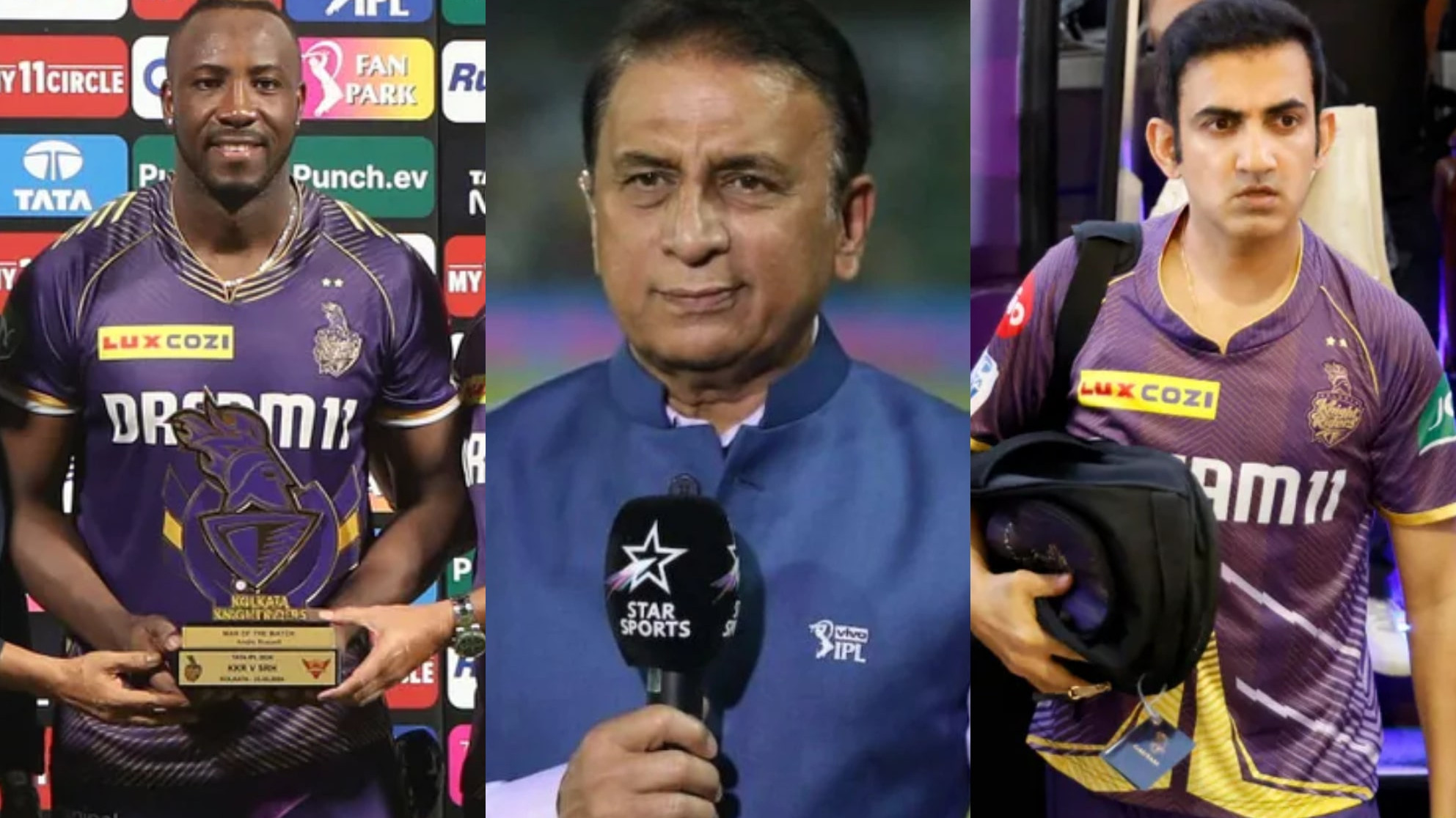 IPL 2024: 'Will you blame Gautam Gambhir, if he fails?'- Gavaskar on KKR mentor being credited for Russell's heroics