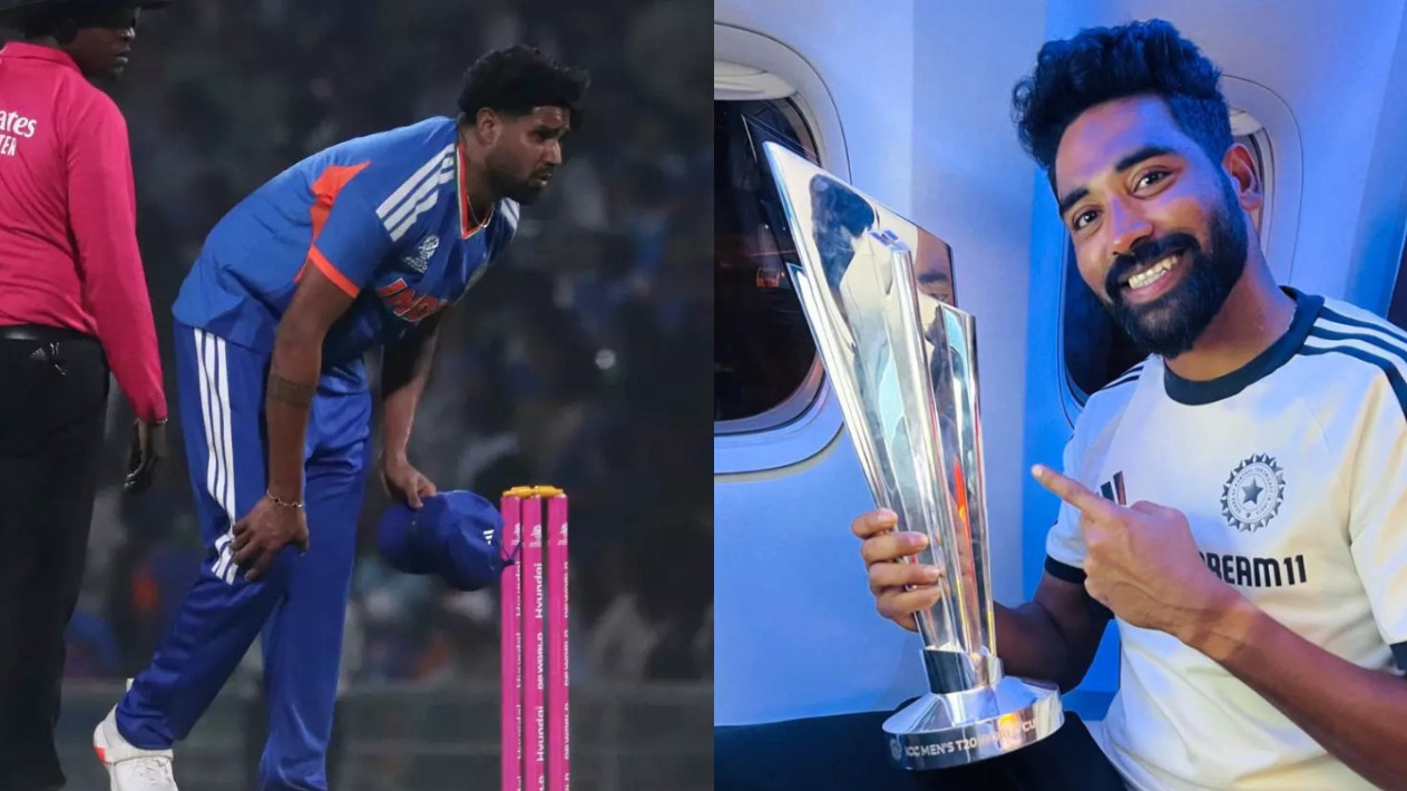 Harshit Rana confirmed to miss T20 World Cup 2026 due to knee injury; BCCI names Mohammed Siraj as replacement