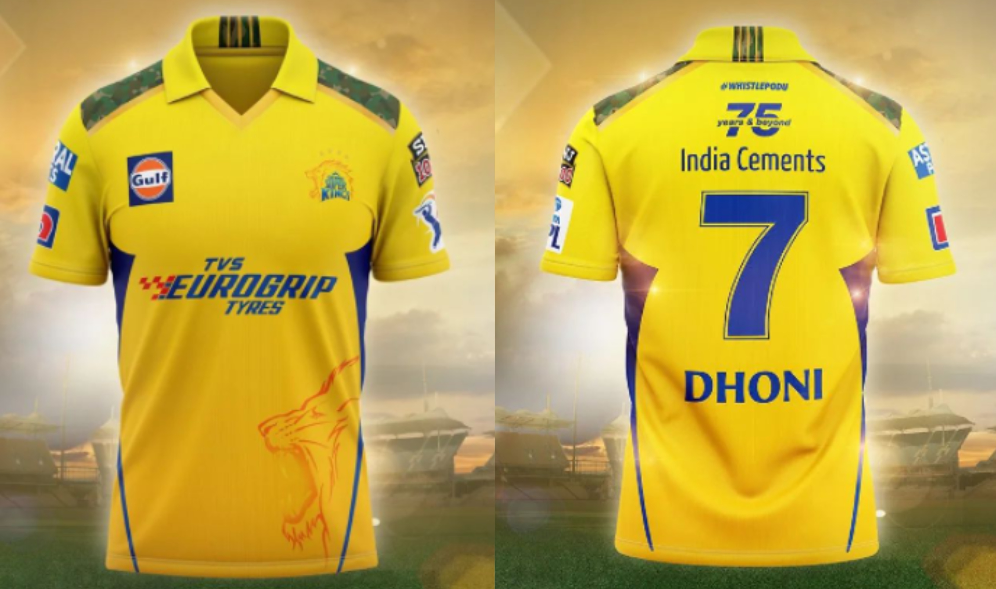 IPL 2022 WATCH CSK unveil their jersey with new sponsor for
