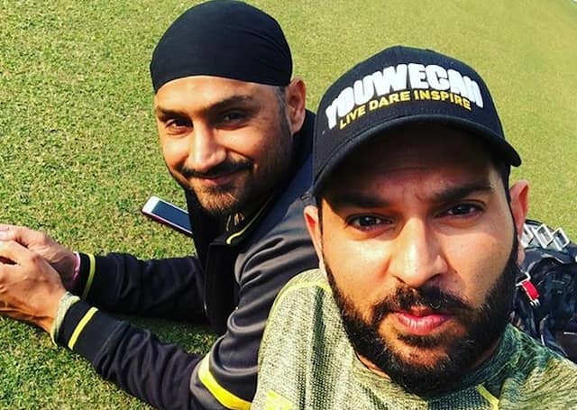 Yuvraj Singh and Harbhajan Singh | Instagram
