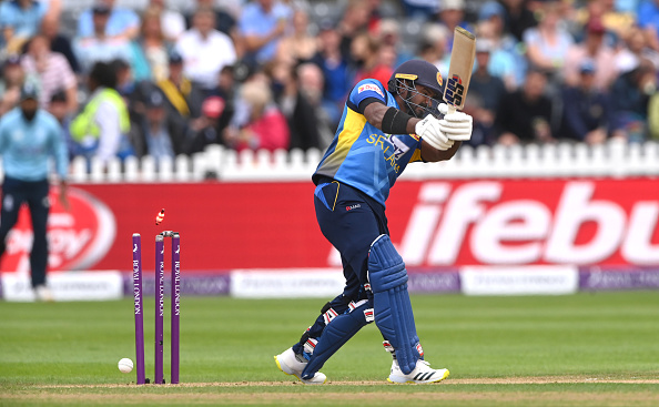Kusal Perera was dismissed by Chris Woakes | Getty