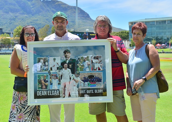 Dean Elgar with his family | Getty Images