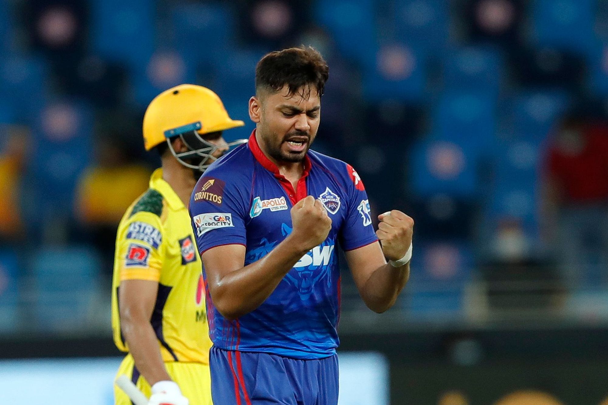 Avesh Khan picked the key wicket of Ruturaj Gaikwad| BCCI/IPL