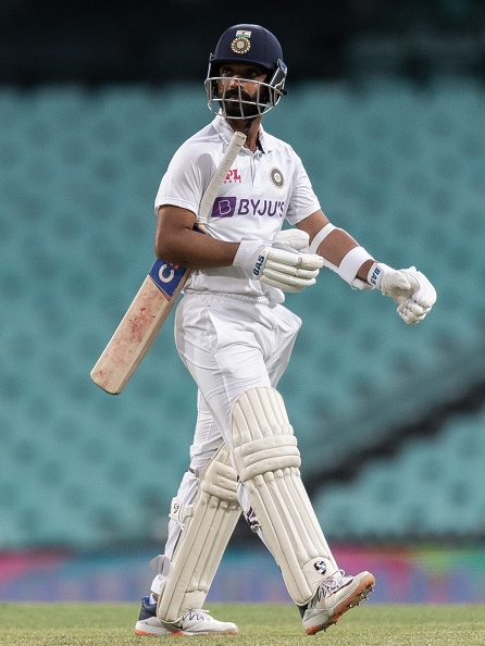 Ajinkya Rahane made 117* in the first warm-up game in Sydney | Getty