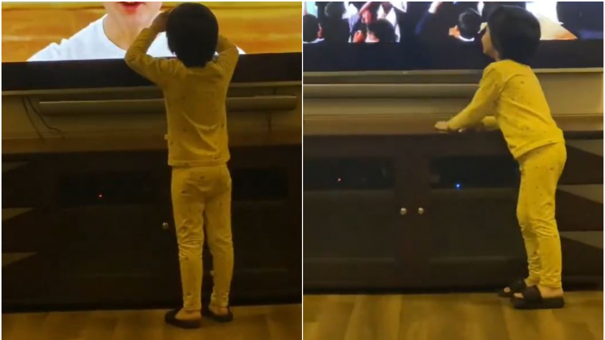 WATCH- Shoaib Akhtar shares video of his son shaking a leg on Aamir Khan's song