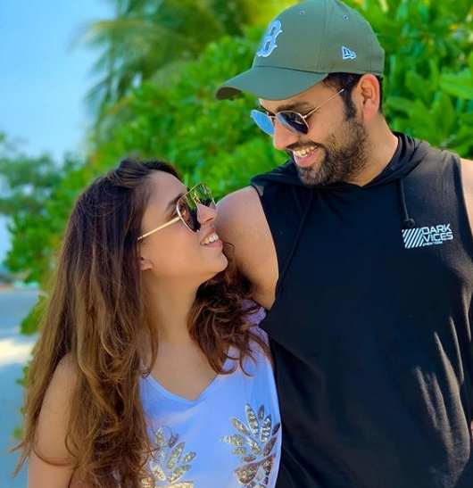 Rohit Sharma with wife Ritika | Instagram