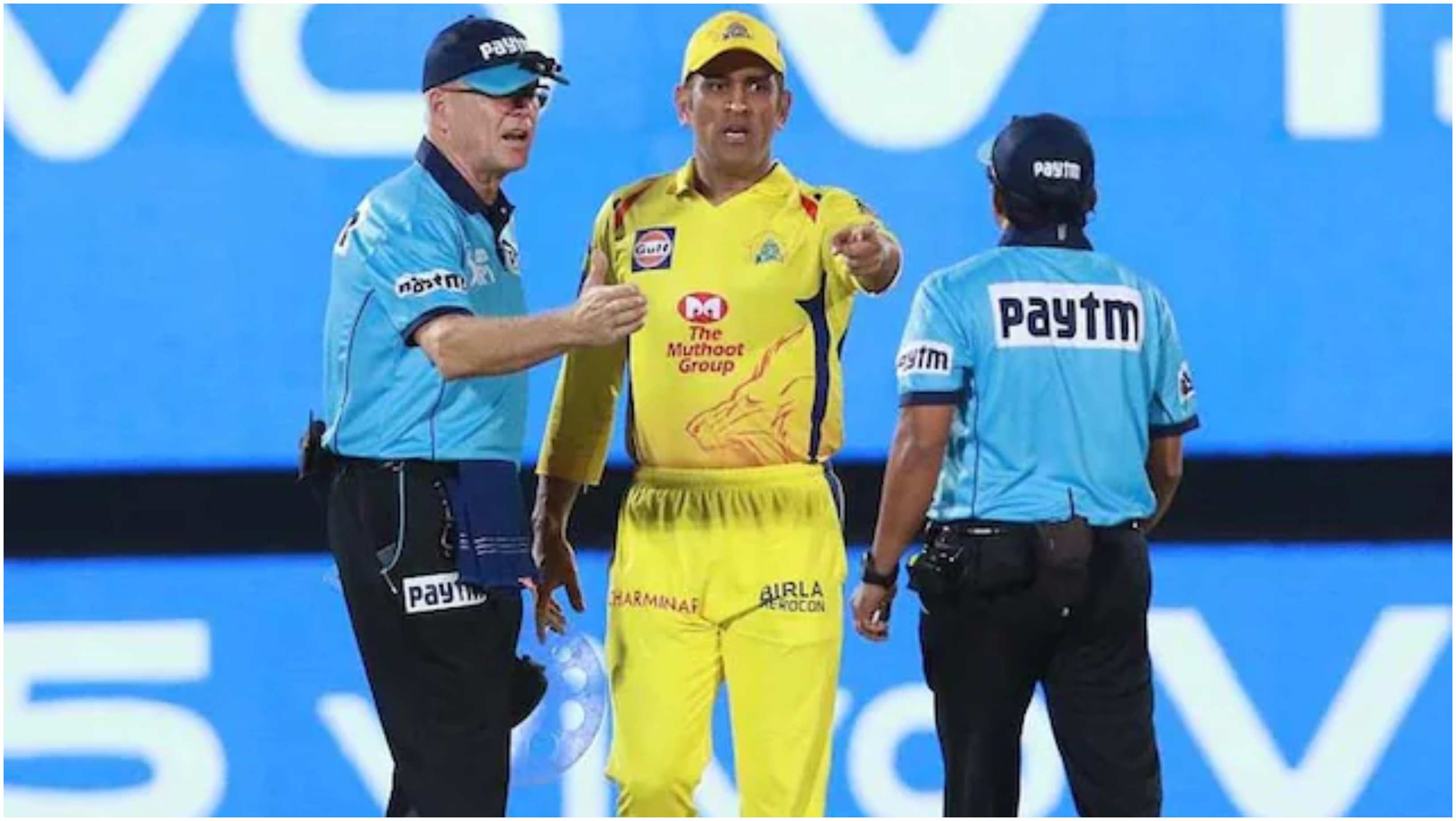 MS Dhoni arguing with umpires during IPL 2019 | BCCI-IPL