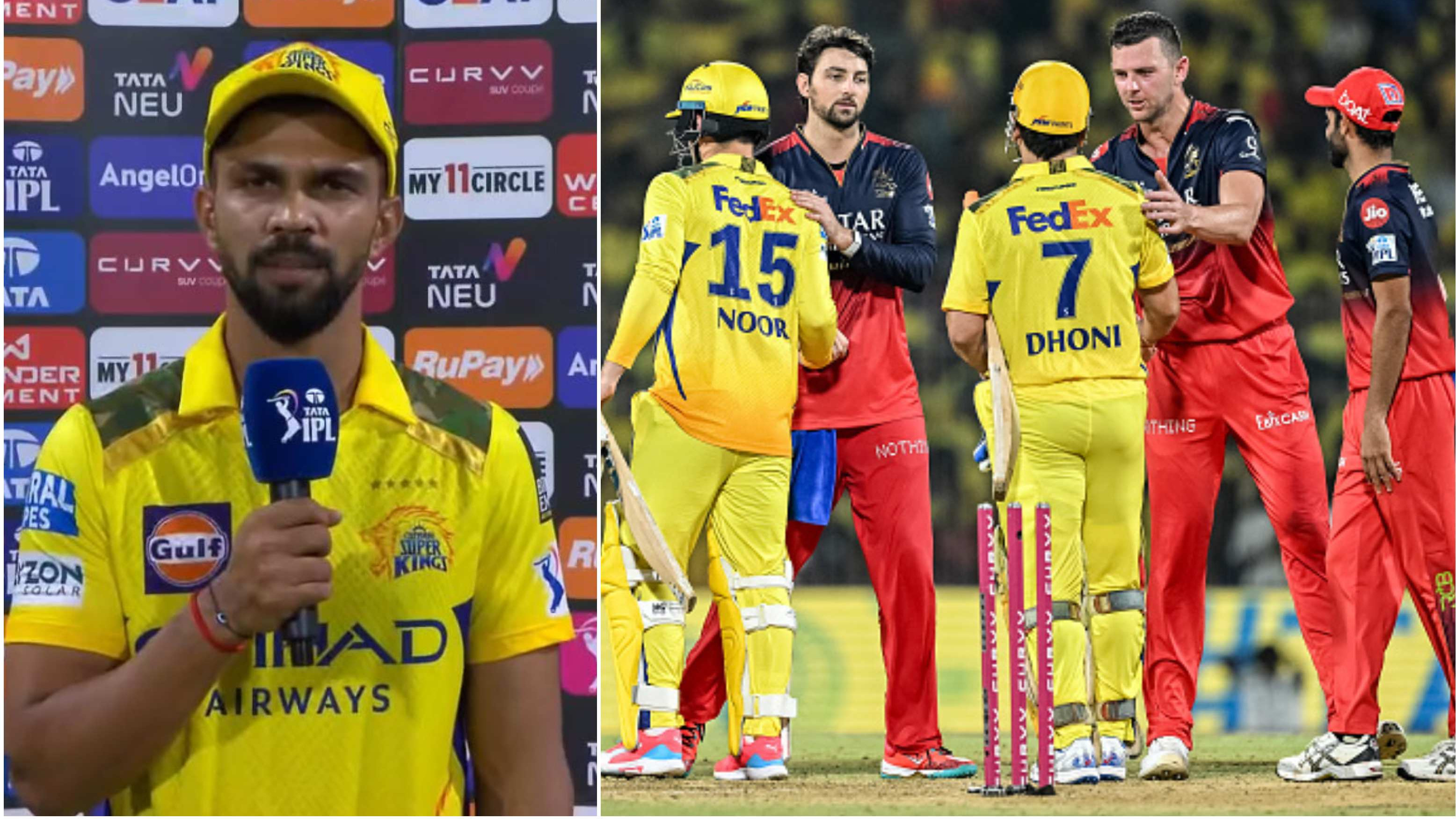 IPL 2025: WATCH - Ruturaj Gaikwad slammed by fans for making bizarre “just 50 runs” comments after CSK’s crushing loss to RCB