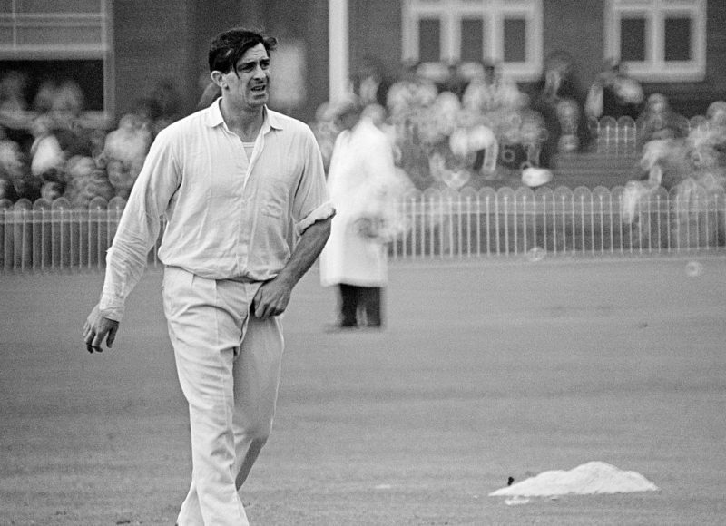 Fred Trueman was the first bowler to pick 300 Test wickets 
