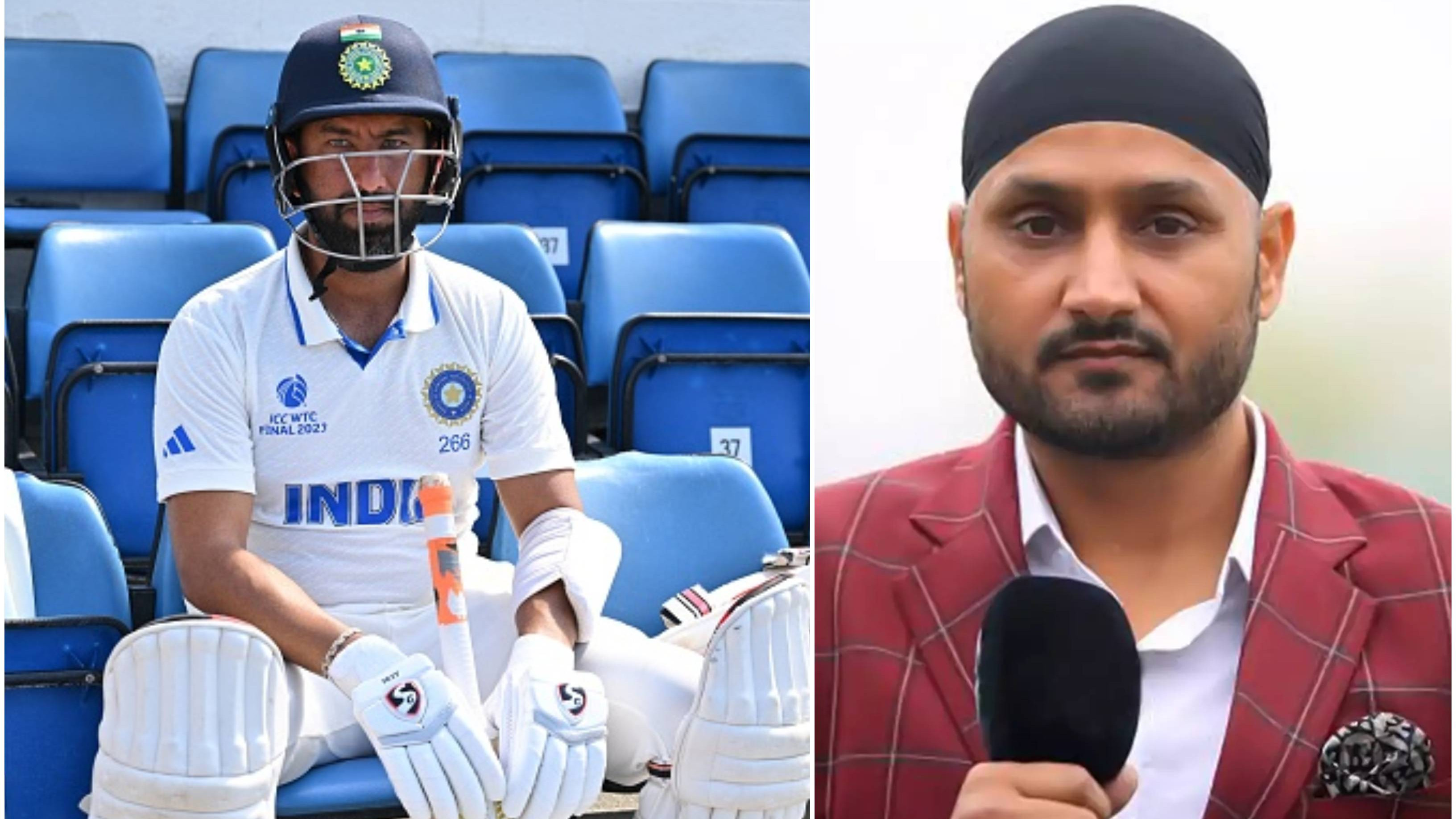 WI v IND 2023: “He needs to be given a bit more respect,” Harbhajan on Pujara’s snub from West Indies Test series