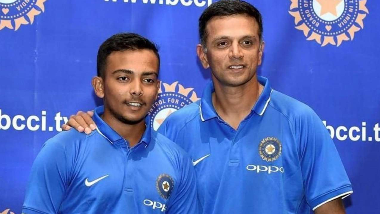 SL v IND 2021: Prithvi Shaw hails Rahul Dravid's ‘out of the world’ coaching style