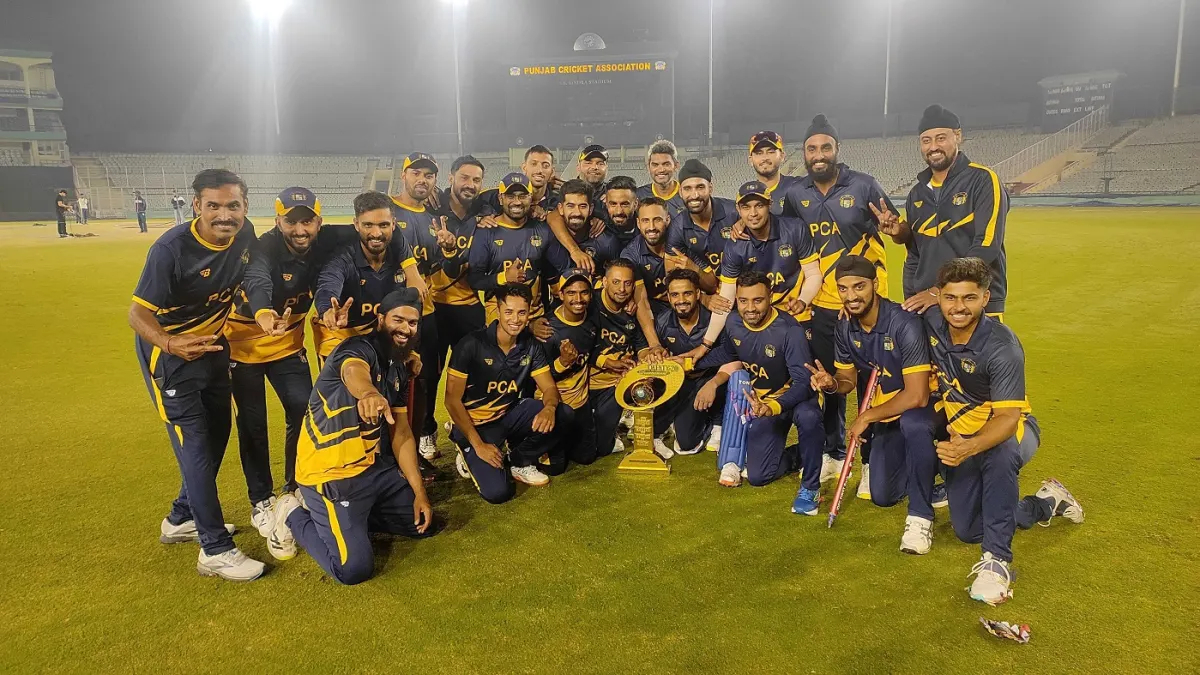 Punjab defeated Baroda in the SMAT 2023 final in Mohali by 20 runs | PCA