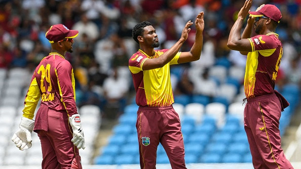 WI v IND 2022: West Indies team penalized for slow over-rate in first T20I against India