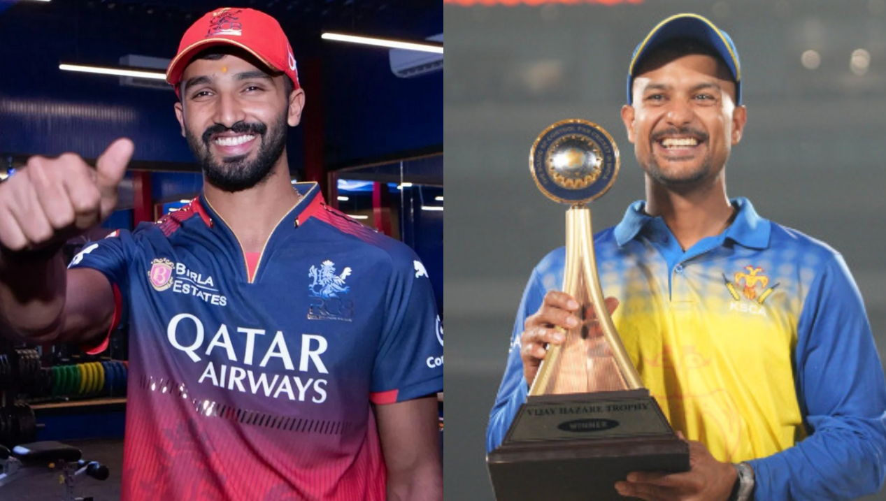 Devdutt Padikkal and Mayank Agarwal | X