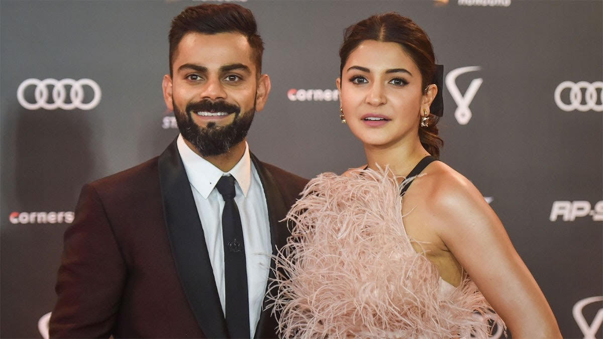 Virat Kohli with Anushka Sharma at ISH | Twitter