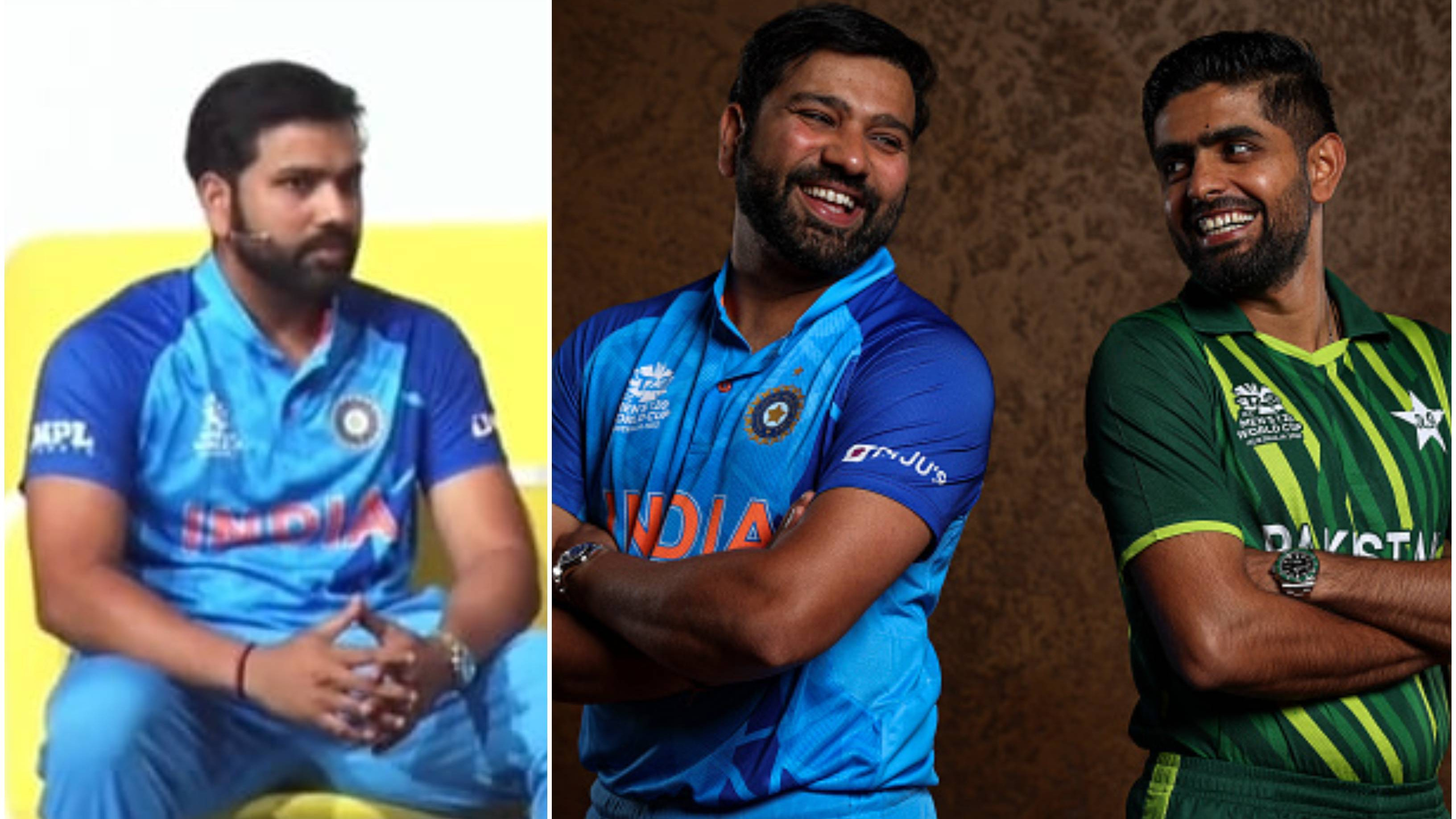 T20 World Cup 2022: WATCH – “Life kaisi hai, kaunsi nayi gaadi khareedi,” Rohit on Indian players’ chat with Pakistan counterpart