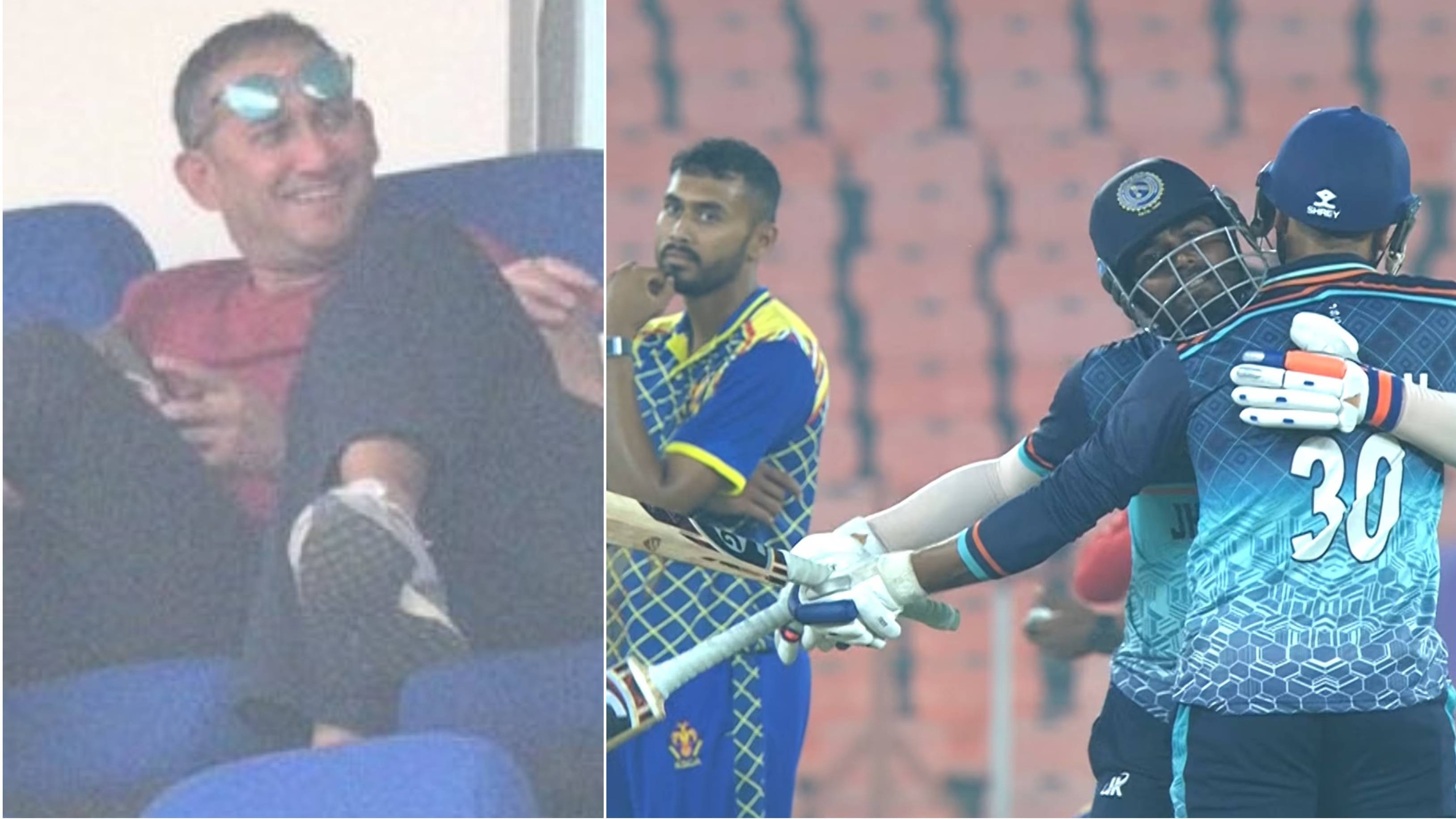 Ajit Agarkar attends Syed Mushtaq Ali Trophy fixture amidst BCCI official's bizarre 'app' excuse