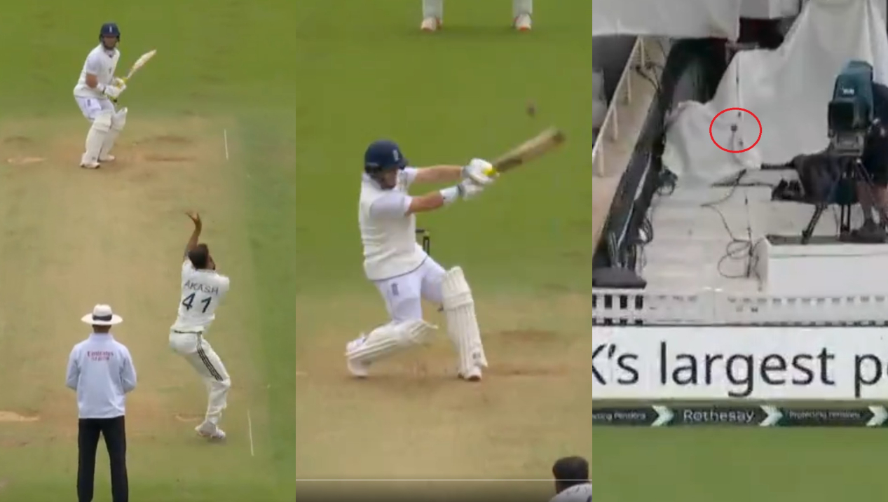 Ben Duckett's audacious reverse-scoop for a six | X