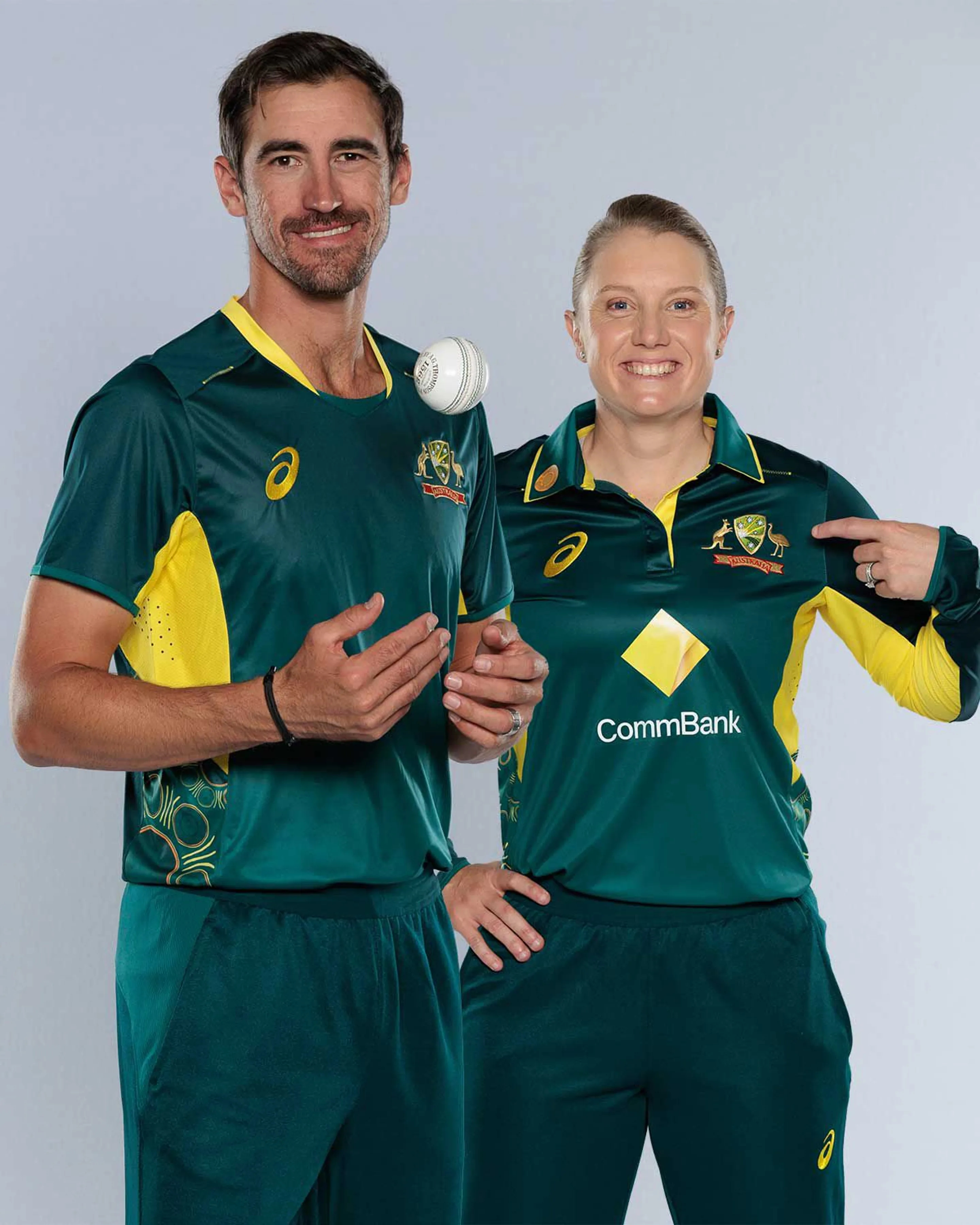 Mitchell Starc and Alyssa Healy | Cricket Australia