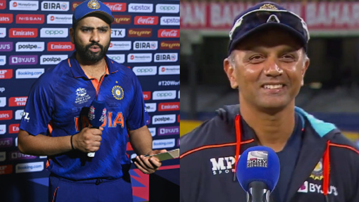 Rohit Sharma congratulates Rahul Dravid on becoming the new Team India head coach