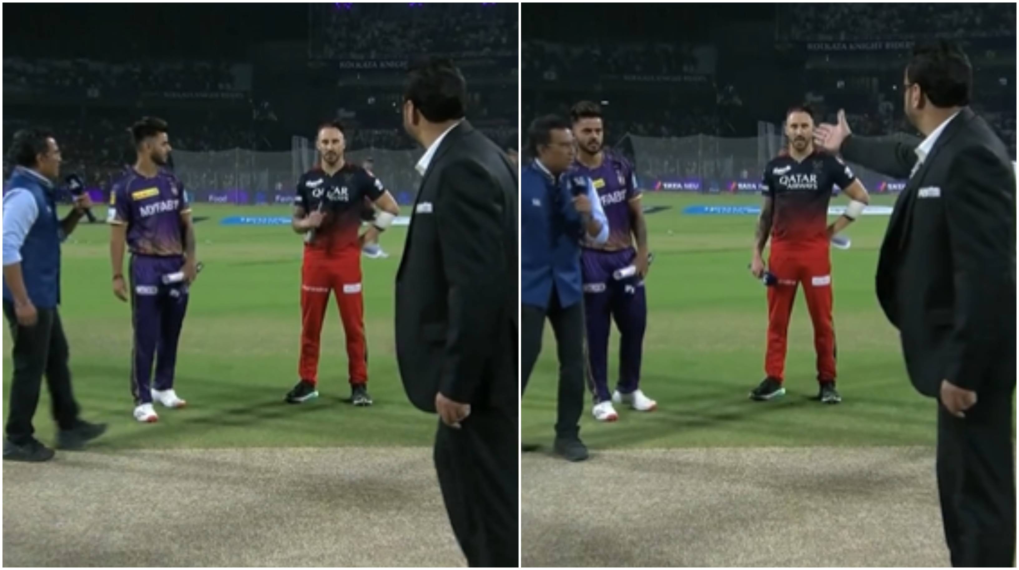 Faf du Plessis called heads at the toss and it came as heads | BCCI-IPL