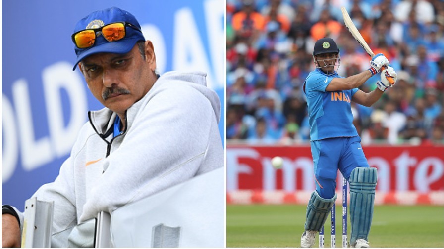 Ravi Shastri explains why MS Dhoni was sent down the order to bat in ...