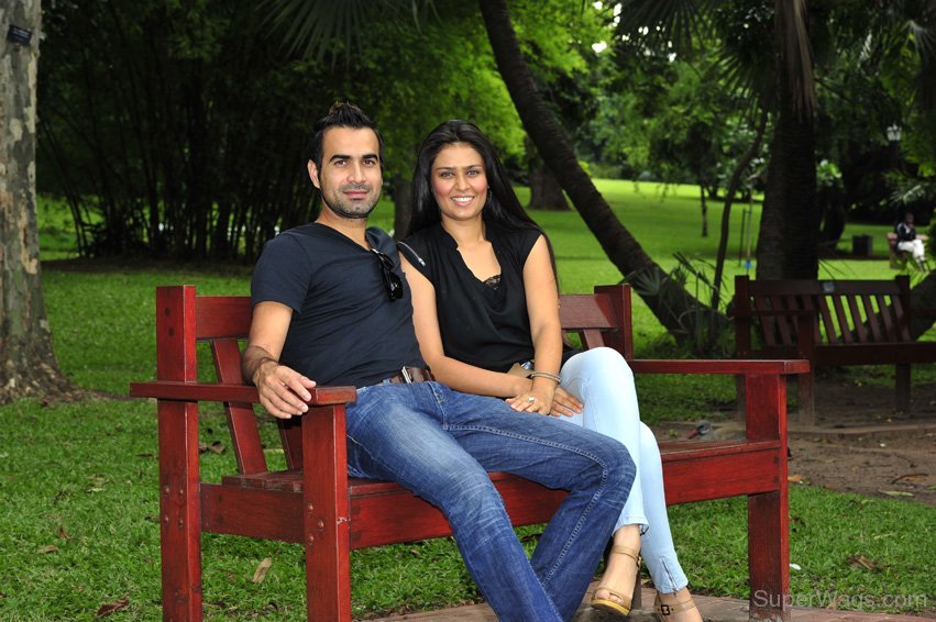 Imran Tahir with wife Sumayya Dildar 