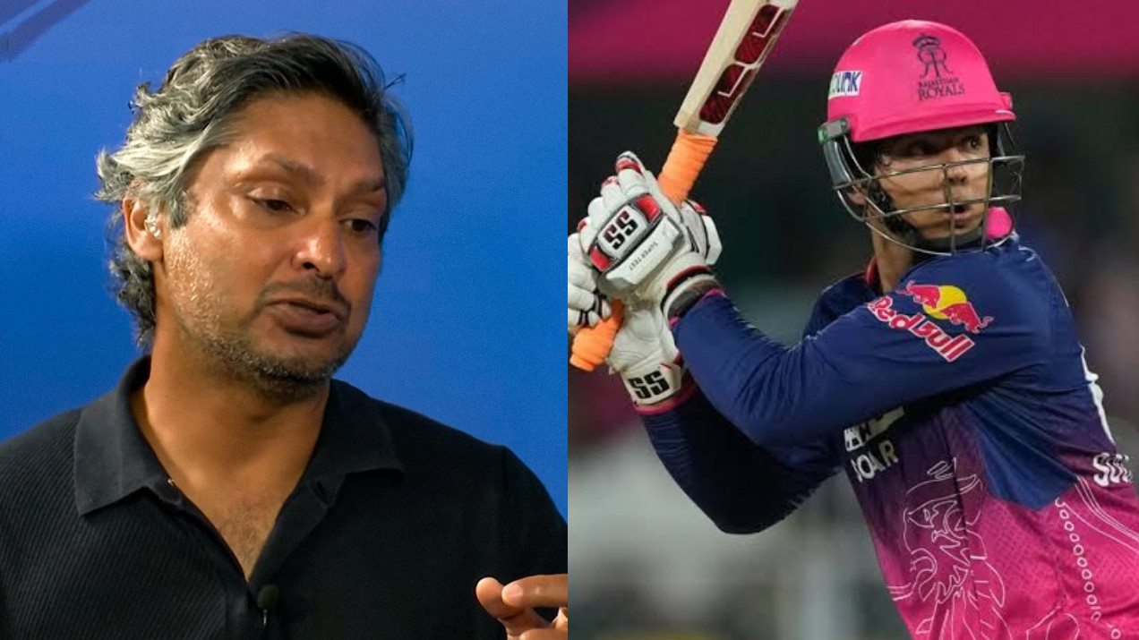WATCH- “I’m going to hit 13 sixes”- Sangakkara reveals Vaibhav Sooryavanshi’s confidence level as RR chased stiff target